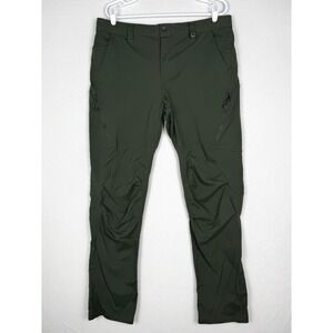 686 Anything Multi Shell Cargo Pants Mens 36x34 Green Technical Stretch KCRGNS03